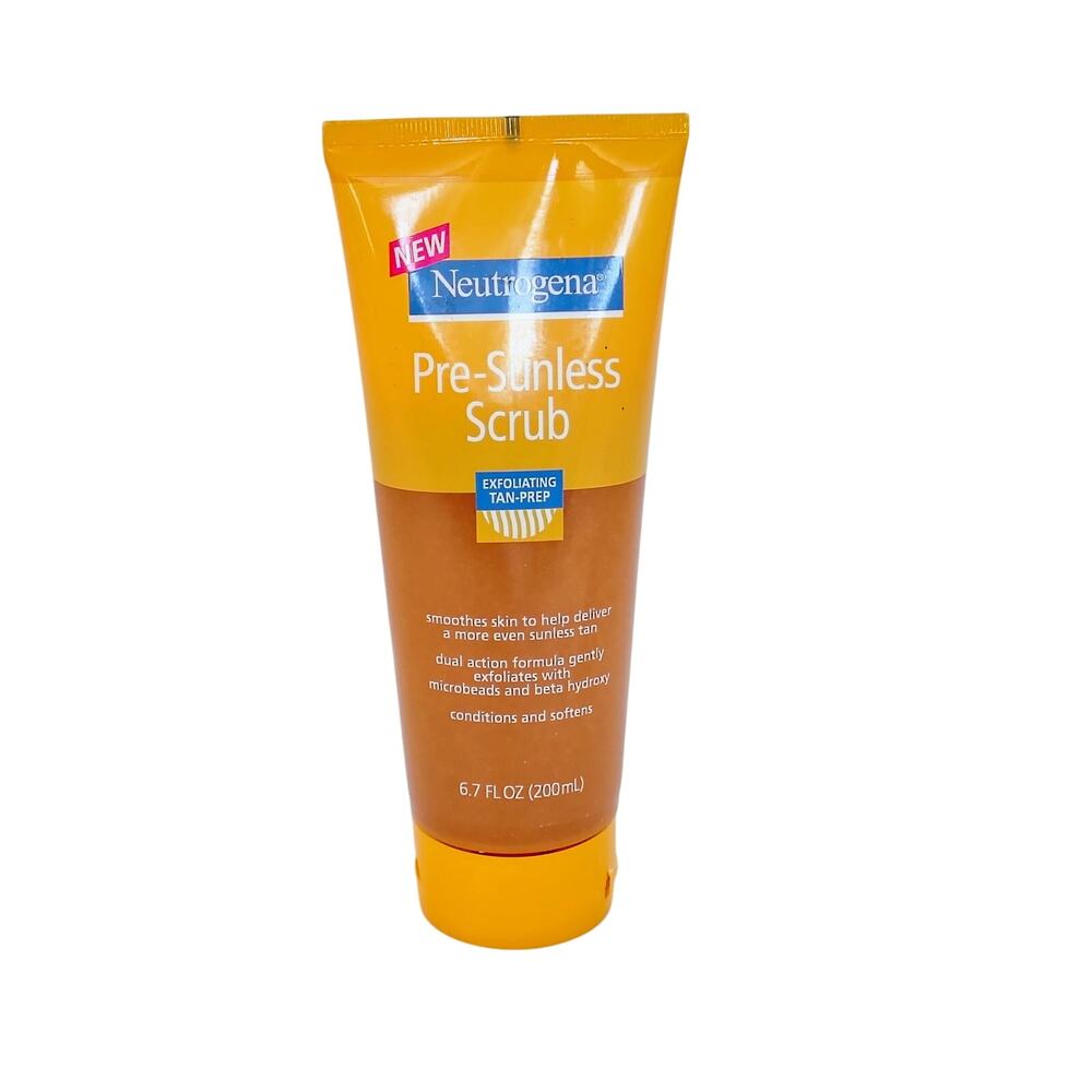 Neutrogena Pre Sunless Scrub Exfoliating Tan Prep 6.7 oz Partial 80% Discontinue